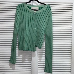 Saks Fifth Ave BLANCA Asymmetrical sweater this is a M/L